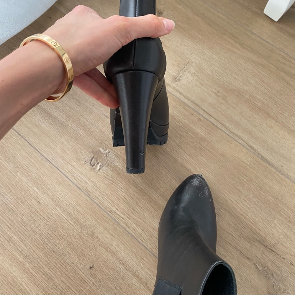All Saints Black Booties - Picture 3 of 8